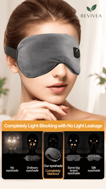Revivea™ Smart Heated Eye Mask – Cordless Warm Compress for Dry Eyes & Sleep Relief
