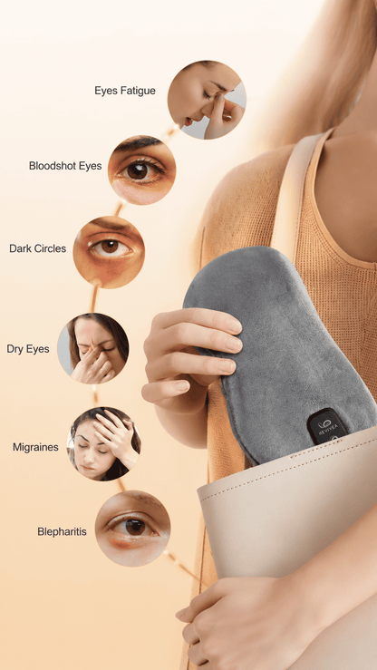 Revivea™ Smart Heated Eye Mask – Cordless Warm Compress for Dry Eyes & Sleep Relief