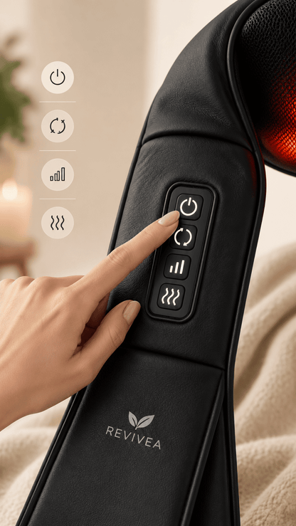 REVIVEA™ Shiatsu Neck & Shoulder Massager