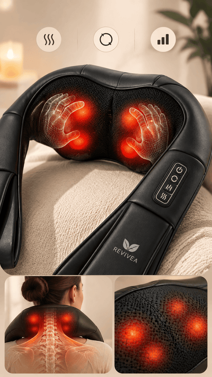 REVIVEA™ Shiatsu Neck & Shoulder Massager