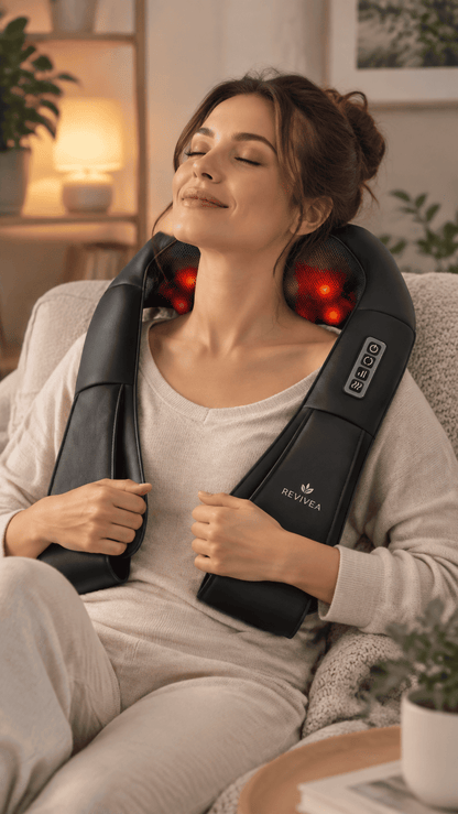 REVIVEA™ Shiatsu Neck & Shoulder Massager