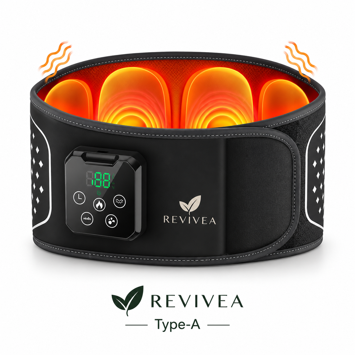 Revivea™ Smart Lumbar Massage Belt – Pro Recovery & Pain Relief