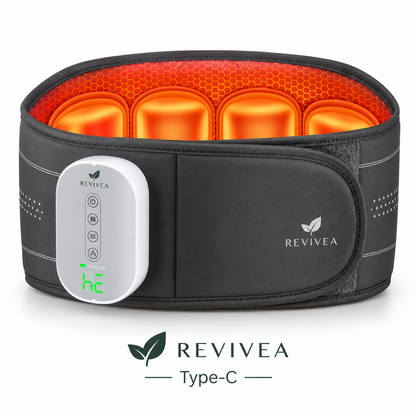 Revivea™ Smart Lumbar Massage Belt – Pro Recovery & Pain Relief