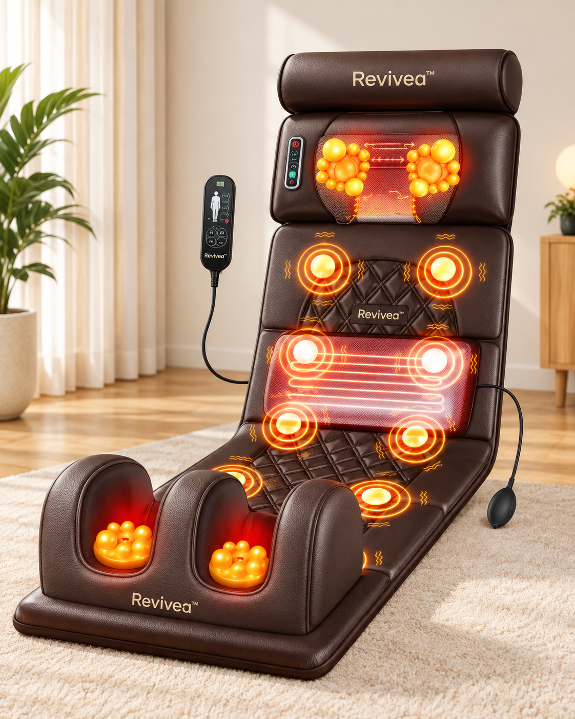 Revivea™ 5-in-1 Full Body Smart Massage Mat